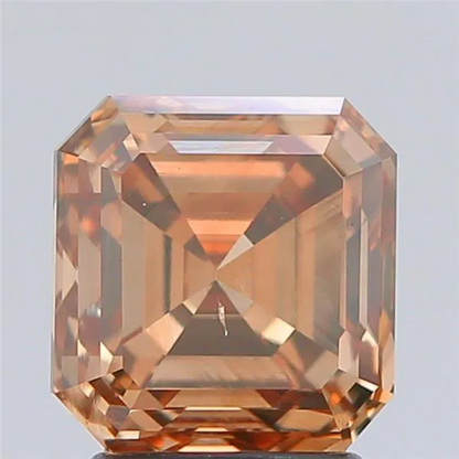 2.51ct Square emerald Natural Diamond(Colored Diamonds)